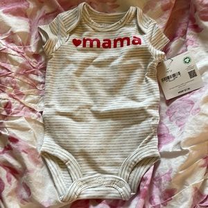NWT mama bodysuit